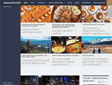 Tablet Screenshot of anakjajan.com